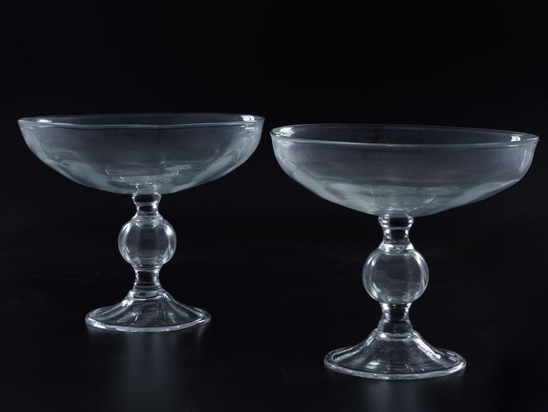 Coppia di centrotavola, XX secolo  - Asta Dimore Italiane - Cambi Casa d'Aste