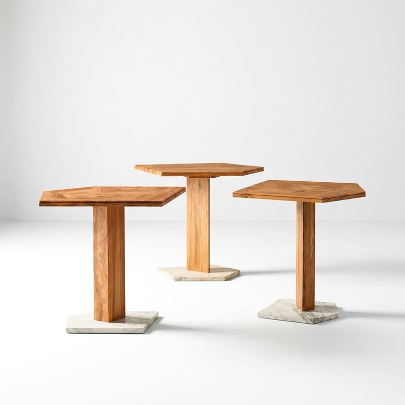 Andrea Salvetti : Tre tavoli   - Asta Design Lab - Cambi Casa d'Aste