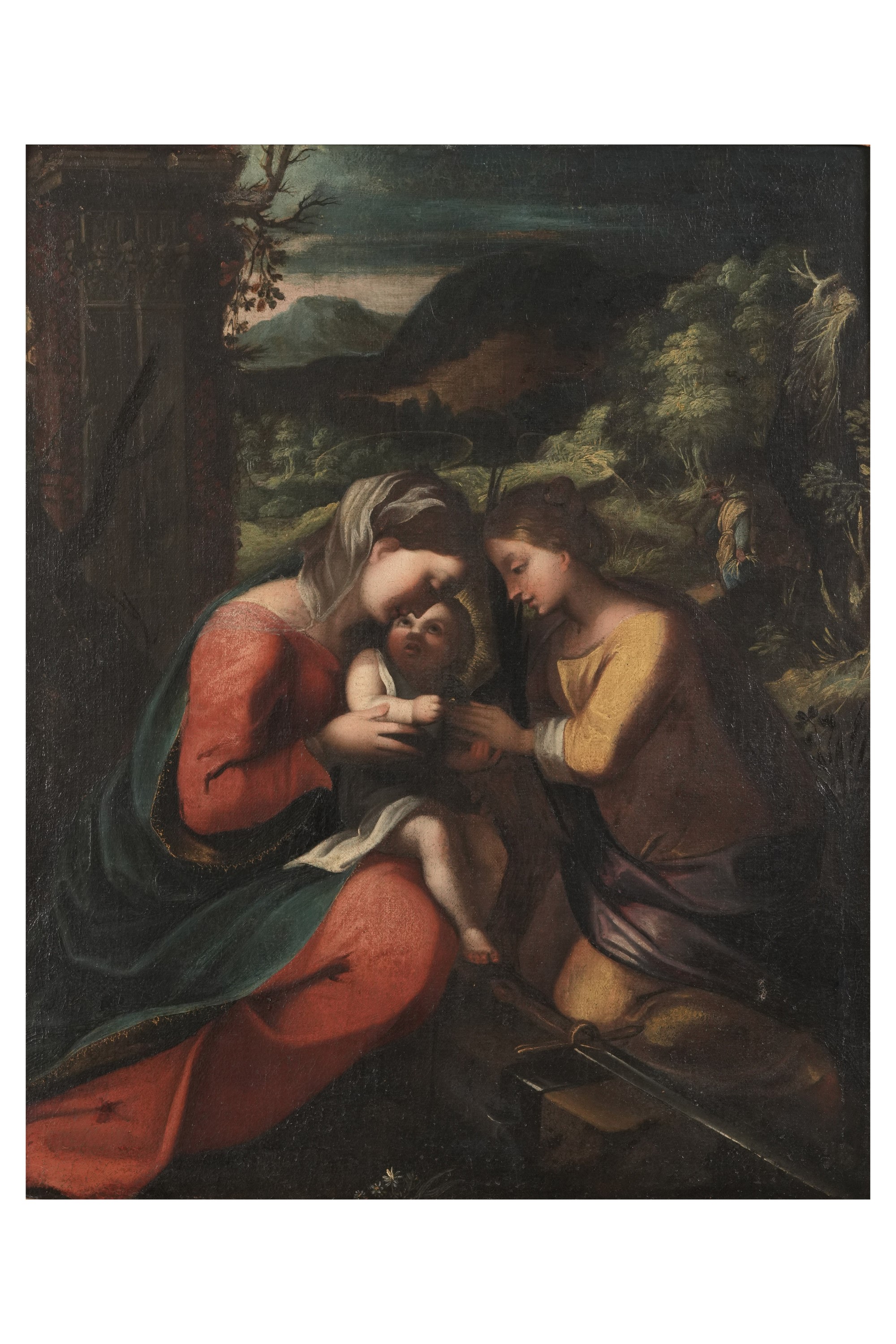Antonio Allegri Detto il Correggio - Matrimonio Mistico di Santa Caterina
