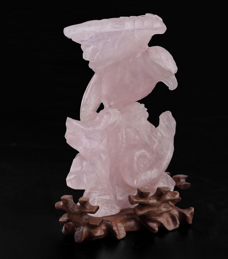 Figura di aquila. Cina, XX secolo  - Asta Dimore Italiane - Cambi Casa d'Aste