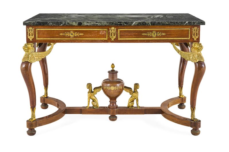 Scrittoio da centro. Francia, XIX secolo  - Asta Dimore Italiane - Cambi Casa d'Aste