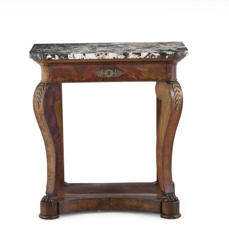 Consolle lastronata. Francia, XIX secolo  - Auction Italian Residences - Cambi Casa d'Aste