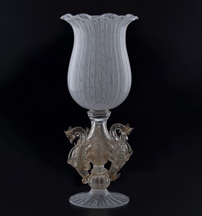 Vaso in Vetro. Murano, XX Secolo