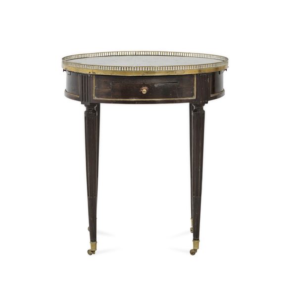 Tavolino circolare stile Luigi XVI