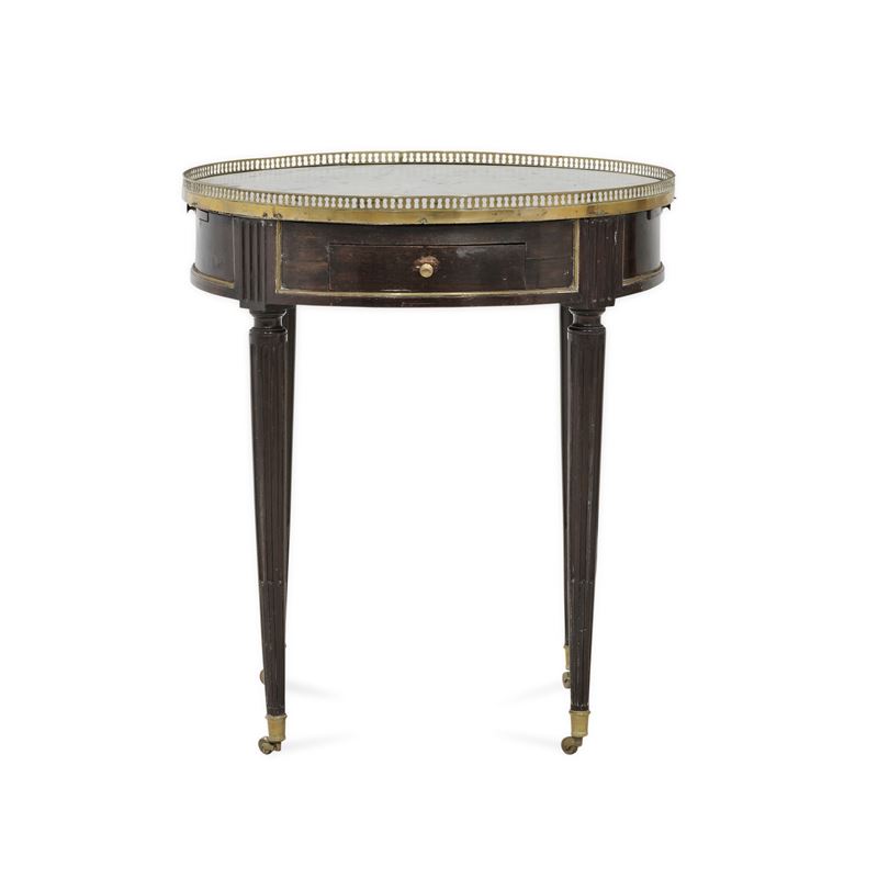 Tavolino circolare stile Luigi XVI  - Asta Dimore Italiane - Cambi Casa d'Aste