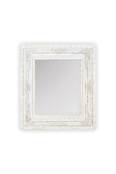 Specchiera in Legno Dipinto. XX Secolo