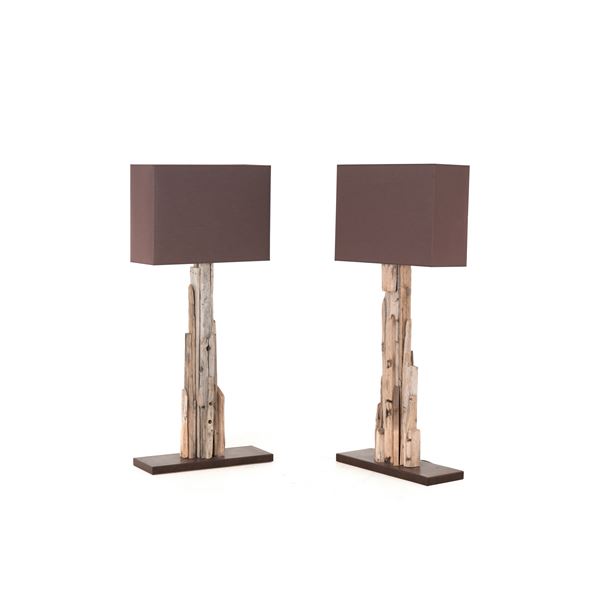 Due lampade da terra. Italia, XXI secolo