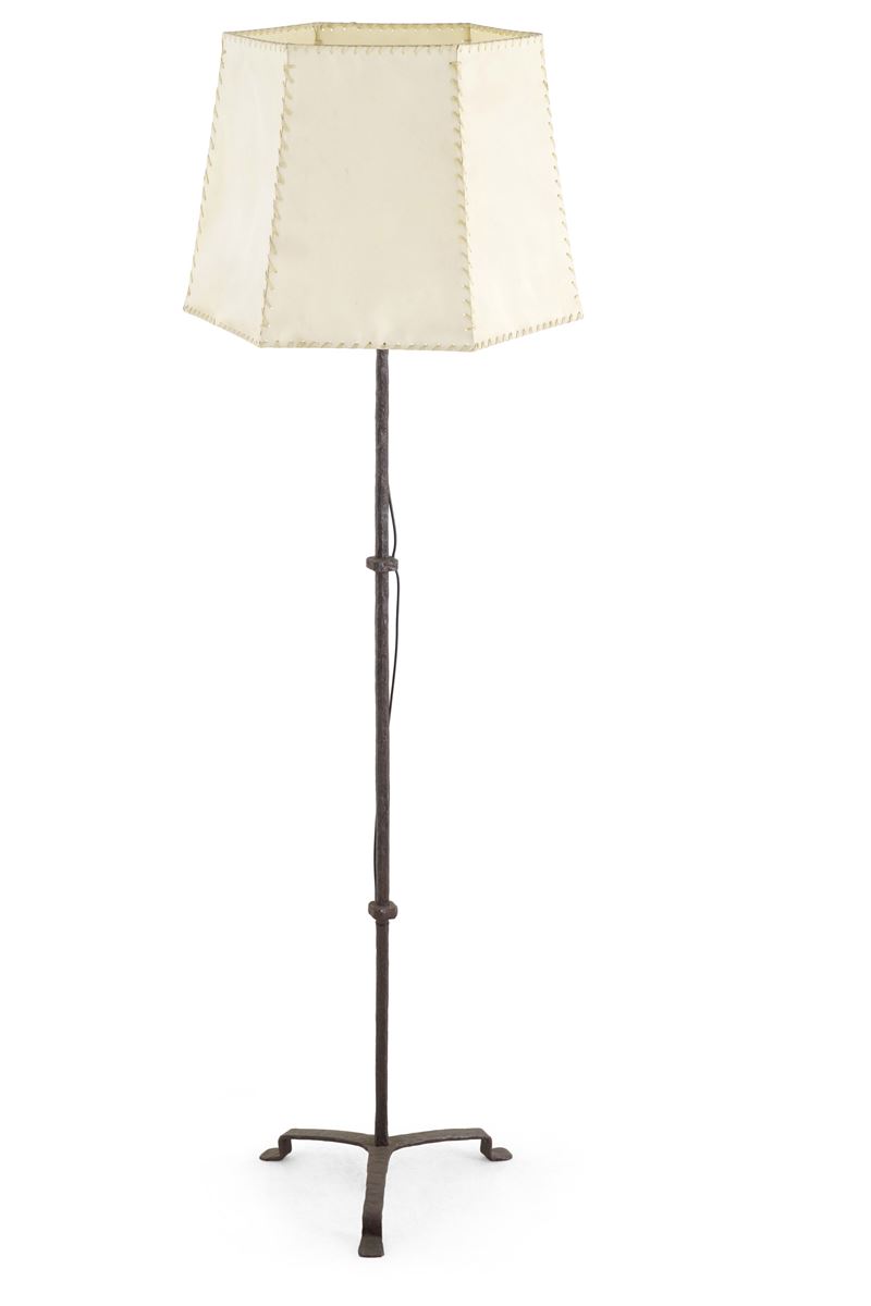 Piantana in ferro battuto  - Auction Antique - Cambi Casa d'Aste