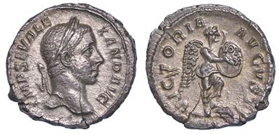 Alessandro Severo, 222-235. Denario, Anni 228-231.