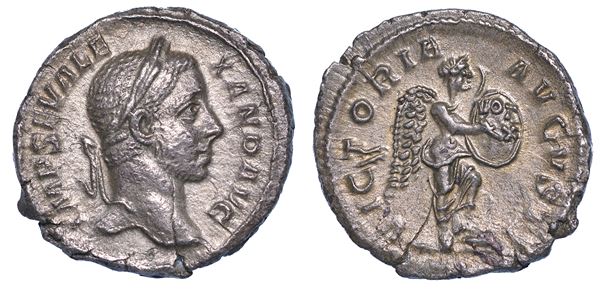 ALESSANDRO SEVERO, 222-235. Denario, anni 228-231.