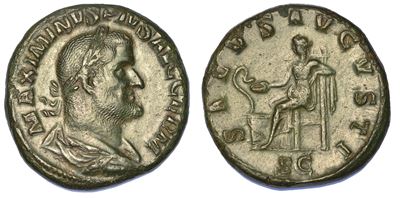 Massimino I, 235-238. Sesterzio.
