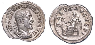 Massimino I, 235-238. Denario, Anni 235-236.