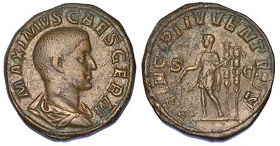 Massimo (cesare), + 238. Sesterzio, Anni 236-238.