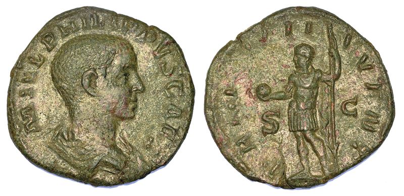 FILIPPO II, 244–249. Sesterzio.  - Auction Numismatics - Cambi Casa d'Aste