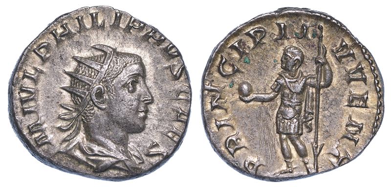 FILIPPO II (Cesare), 244-247. Antoniniano.  - Auction Numismatics - Cambi Casa d'Aste