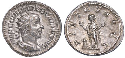 Treboniano Gallo, 251-253. Antoniniano, Anni 251-252.