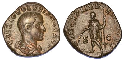 Volusiano (cesare), 251. Sesterzio.