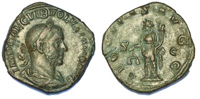 Volusiano, 251-253. Sesterzio, Anno 253.
