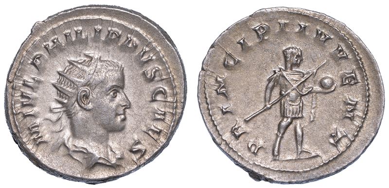 FILIPPO II (Cesare), 244–247. Antoniniano.  - Auction Numismatics - Cambi Casa d'Aste