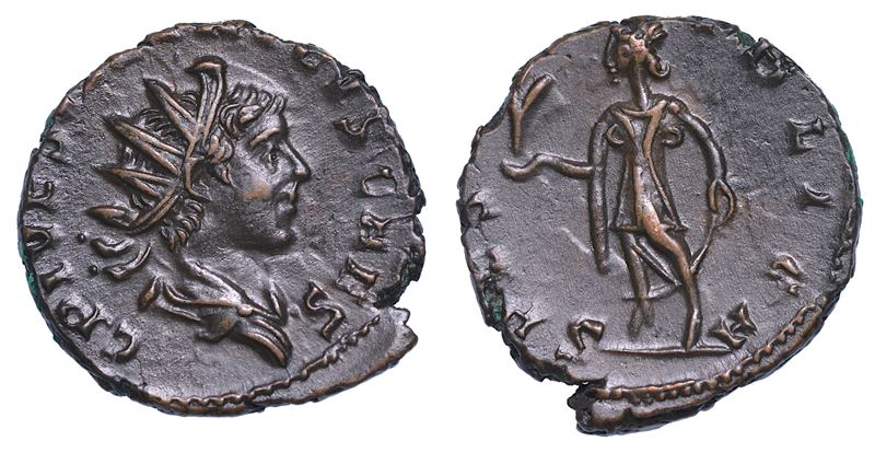 TETRICO II, 273-274. Antoniniano. Treviri.  - Auction Numismatics - Cambi Casa d'Aste