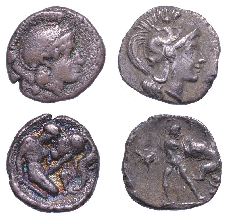 CALABRIA - TARANTO. Lotto di due monete.  - Auction Numismatics - Cambi Casa d'Aste