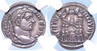 Massimiano Erculeo, 286-305. Argenteo, Anno 294. Roma.