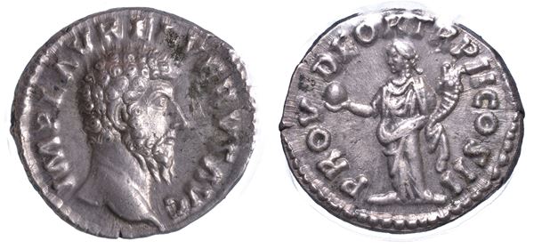 LUCIO VERO, 161-169. Denario, anni 161-162. Roma.