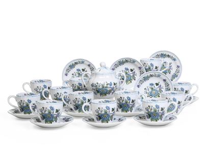 Servizio da Caffè "mulberry". Inghilterra, Manifattura Spode, XX Secolo.