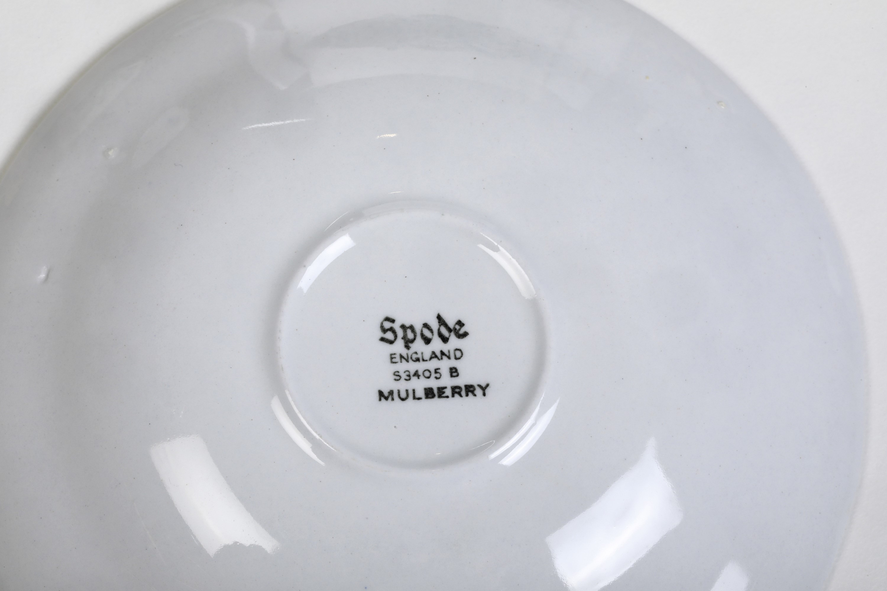 Servizio da Caffè "mulberry". Inghilterra, Manifattura Spode, XX Secolo.