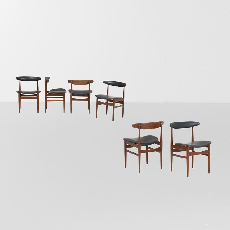 Sei sedie  - Auction 20th century furnitures - Cambi Casa d'Aste