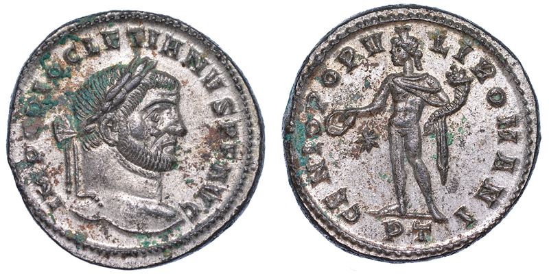 DIOCLEZIANO, 284-305. Follis, anni 296-297. Ticinum.  - Asta Numismatica - Cambi Casa d'Aste