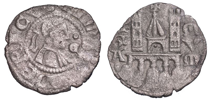 BERGAMO. COMUNE, A NOME DI FEDERICO II, 1194-1250. Denaro planeto, anni 1270-1282.  - Auction Numismatics - Cambi Casa d'Aste