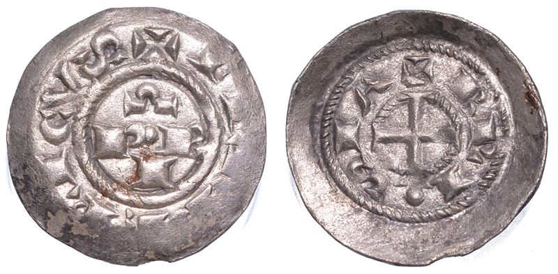BRESCIA. COMUNE (1186-1254?). A NOME DI FEDERICO I, 1155-1190. Denaro scodellato.  - Asta Numismatica - Cambi Casa d'Aste