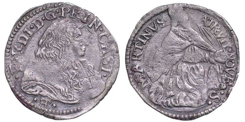 CASTIGLIONE DELLE STIVIERE. FERDINANDO I GONZAGA, 1616-1678. Giorgino.  - Auction Numismatics - Cambi Casa d'Aste