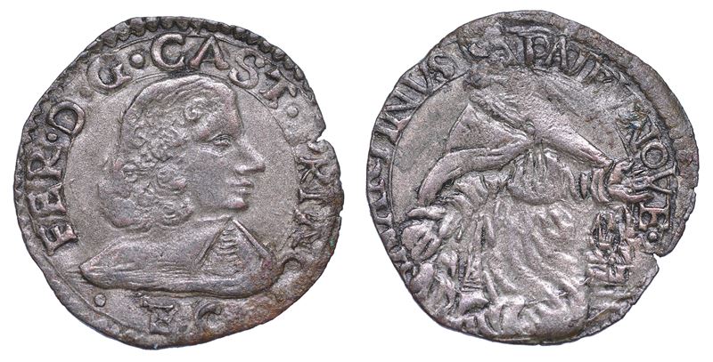 CASTIGLIONE DELLE STIVIERE. FERDINANDO I GONZAGA, 1616-1678. Giorgino.  - Auction Numismatics - Cambi Casa d'Aste