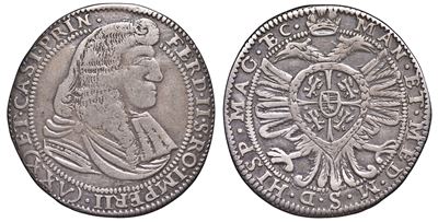 Castiglione delle Stiviere. Ferdinando II Gonzaga, 1680-1723. 25 Soldi s.D.