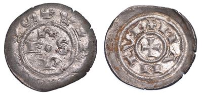Mantova. Comune, 1150-1328. Denaro Scodellato.