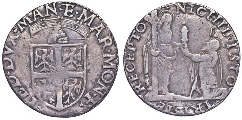 MANTOVA. FEDERICO II GONZAGA, 1519-1540. Lira moceniga.  - Auction Numismatics - Cambi Casa d'Aste