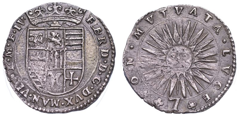 MANTOVA. FERDINANDO GONZAGA, 1612-1626. 7 Soldi.  - Auction Numismatics - Cambi Casa d'Aste