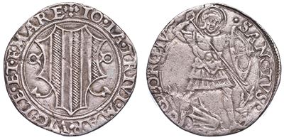 Mesocco. Gian Giacomo Trivulzio, 1487-1518. Grosso da 6 Soldi.