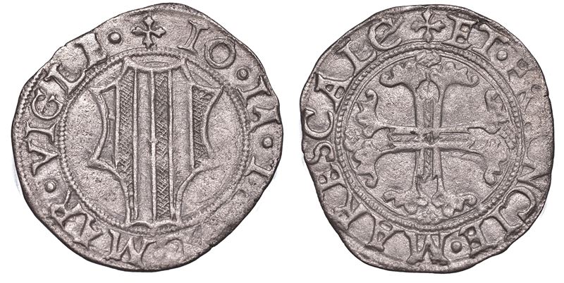 MESOCCO. GIAN GIACOMO TRIVULZIO, 1487-1518. Soldino.  - Auction Numismatics - Cambi Casa d'Aste