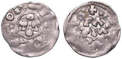 Pavia. Ottone i di Sassonia, 962-973. Denaro.