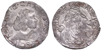 Solferino. Carlo Gonzaga, 1640-1678. Giorgino.
