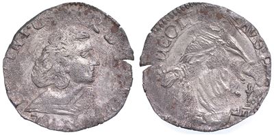 Solferino. Carlo Gonzaga, 1640-1678. Giorgino.