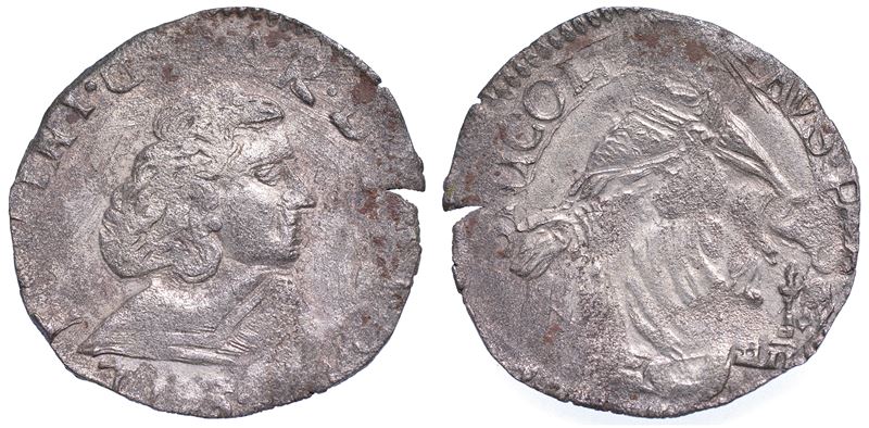 SOLFERINO. CARLO GONZAGA, 1640-1678. Giorgino.  - Auction Numismatics - Cambi Casa d'Aste