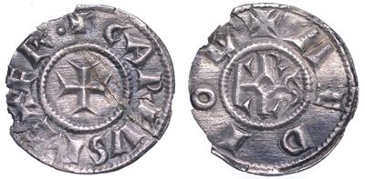 Milano. Carlo Magno, 774-814. Denaro.