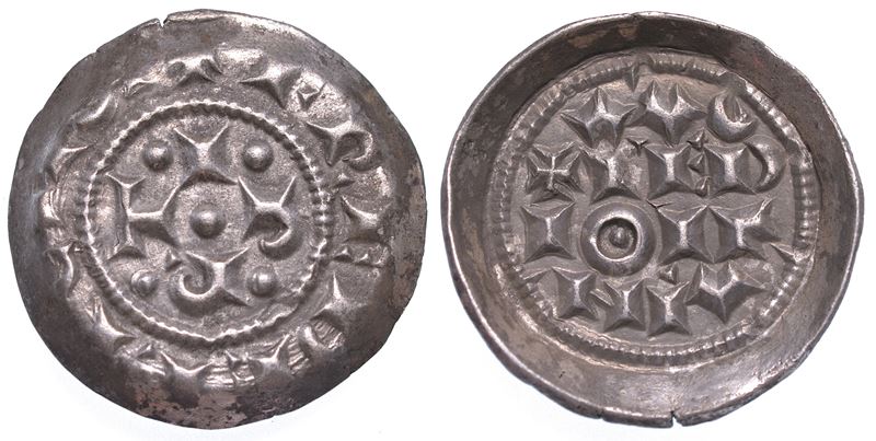 MILANO. ETA' COMUNALE. Denaro imperiale scodellato, 1162-1167. Nosedo.  - Auction Numismatics - Cambi Casa d'Aste