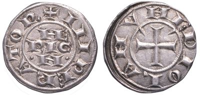 Milano. Eta' Comunale, a Nome di Enrico Imperatore, XII-XIII Sec. Grosso da 6 Denari Imperiali.