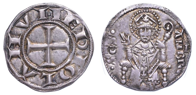 MILANO. ETA' COMUNALE, SENZA IL NOME DELL’IMPERATORE, METÀ XIII - INIZIO XIV SEC. Ambrosino d’argento (secondo tipo).  - Asta Numismatica - Cambi Casa d'Aste