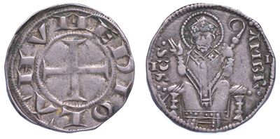 Milano. Eta' Comunale, Senza il Nome Dell’imperatore, Metà XIII - Inizio XIV Sec. Ambrosino D’arg...